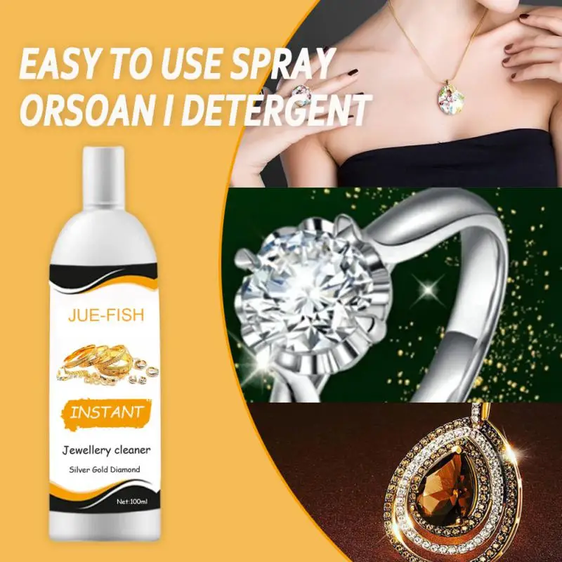 Cleaner Jewelry Silver Polish  Instant Shine Jewelry Cleaner - 40ml  Cleaner - Aliexpress