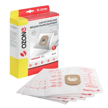 

Bags for vacuum cleaner synthetic, disposable.