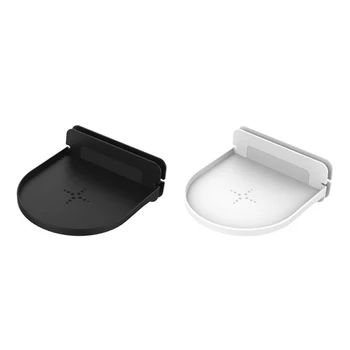 

Universal Wall Mount Shelf Holder Smart AI Audio Wire Storage Multi-purpose Tray Living Room Speaker Bracket for Google