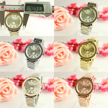 

2019 New Stainless Steel Men Women Couples Quartz Watches Fashion Luxury Jewelry Gift Exquisite Retro Generous Precision