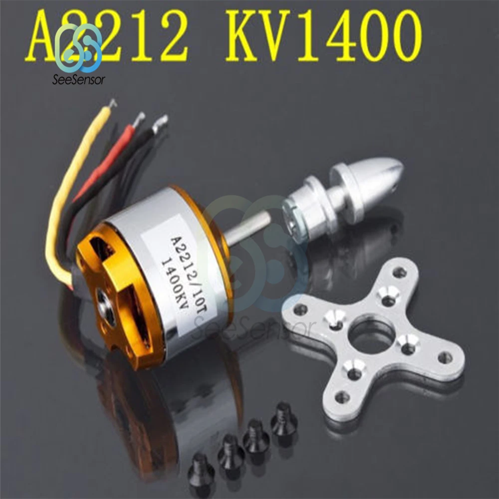 Moteur Brushless A2212 930KV-2700KV pour Drone FPV Course