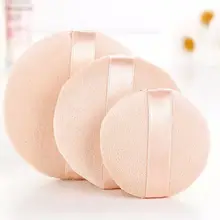 10 шт. Профессиональная круглая форма BB крем пудра пуховка портативный Мягкий косметический спонж макияж основа губка для женщин 3 размера