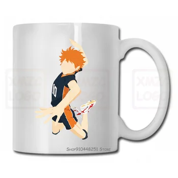 

Haikyuu Anime Hinata Character Mens Womans Available Mug Cup Black Top Women Men