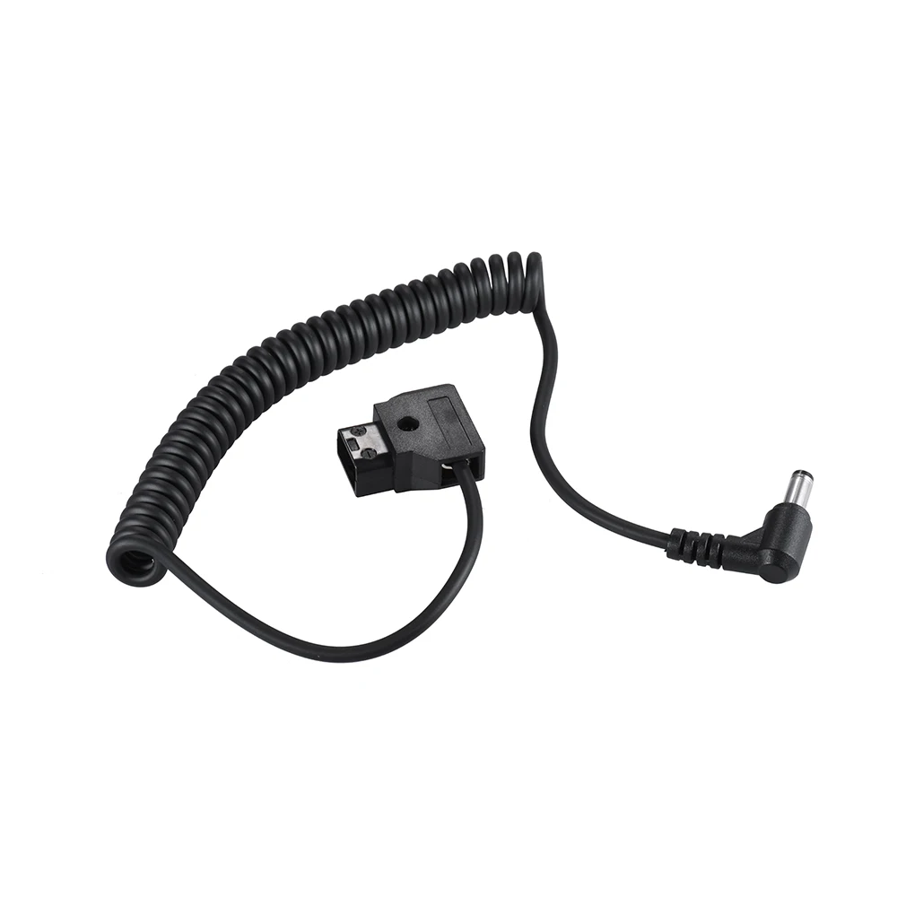 Andoer 2 м/6.5ft D-Tap 2Pin штекер для DC 5,5*2,1 мм переходной кабель удлинитель эластичная линия для Anton V-Mount батарея рама для DSLR Rig