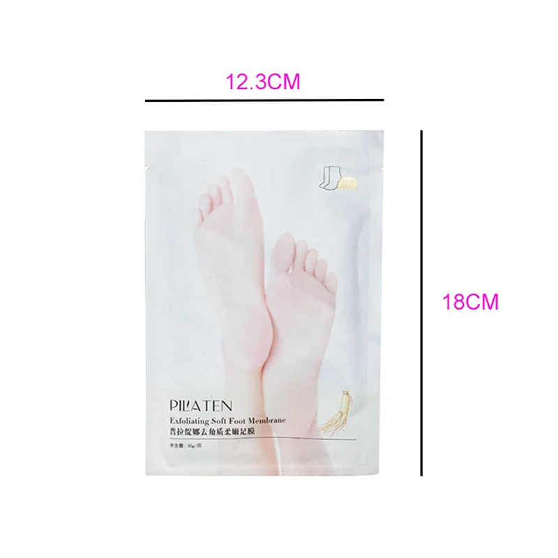 Exfoliating Soft Foot Mask Peeling Away Rough Dead Skin And Calluses Foot Peel Mask