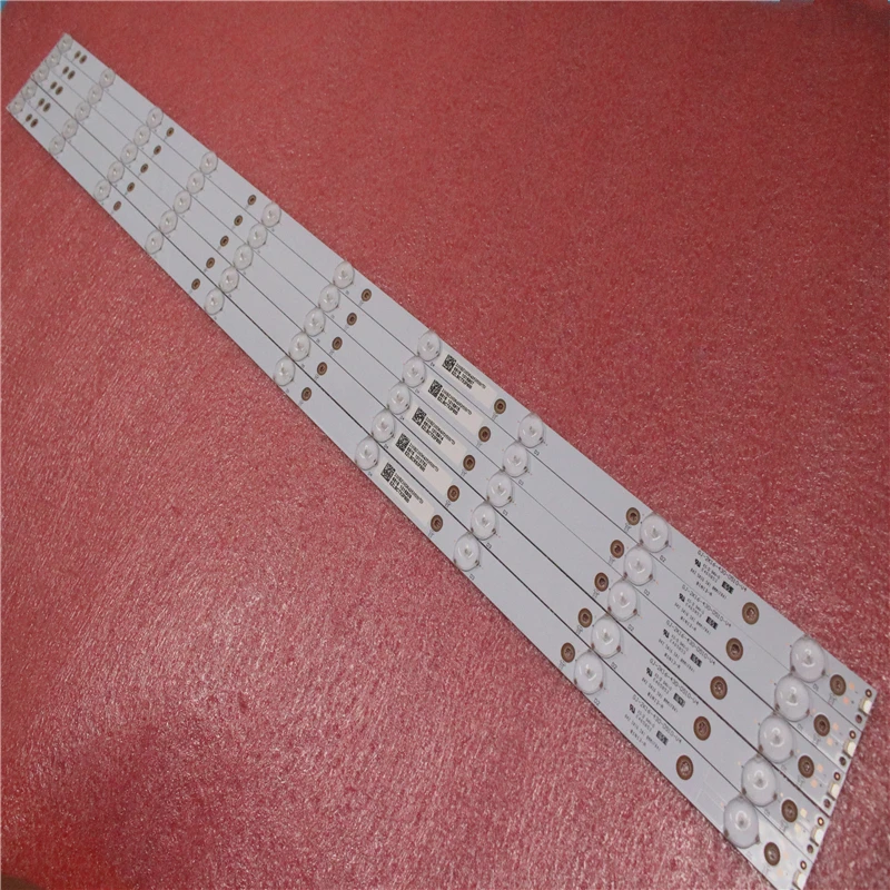 5pcs/set LED backlight strip for LG L42F220B L42P60BD L42F3250B LVF420AUBK 43LH500T 43PFT4131 43PFS5301 LB43101 LB43015 V0_03