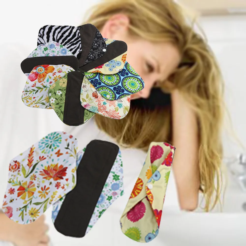 

1pc Multi-functional Reusable Washable Wet Bag for Mama Sanitary Towel Pads Menstrual Pad Sanitary Pad Bag With Bamboo Cloth 919