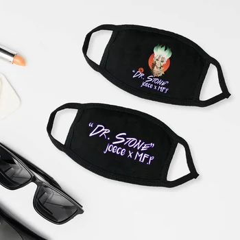 

Dustproof Face Mask Dr.STONE Reusable Mouth Masks Warm Windproof Outdoor Mask For Women Men Kids