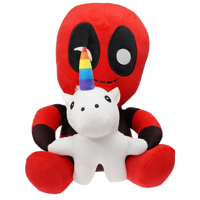Deadpool кукла Единорог Дэдпул плюшевые игрушки кран машины кукла мягкая игрушка подарок