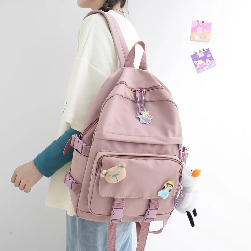Kawaii Canvas Pastel Harajuku Backpack
