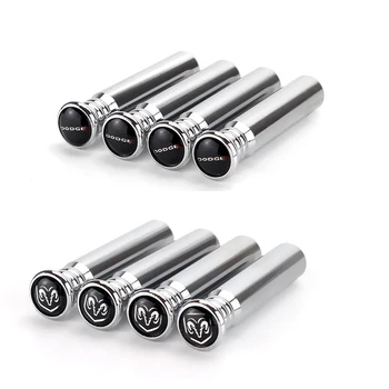 

4Pcs Car Sport Door Lock Knob Pins Cover Interior For Dodge Charger Challenger Jcuv Journey Caliber Nitro Viper Caravan Durango