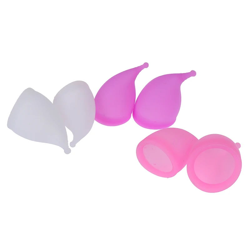  Mestruale Coupe Menstruelle Grade Silicone Menstrual Cup Feminine Hygiene Copa Lady Period Coppetta|Товары для женской