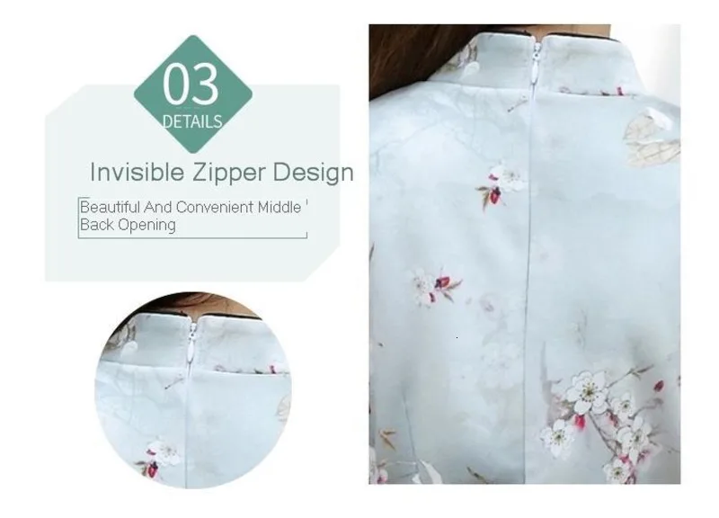 Блузки Qipao рубашки с длинным рукавом китайский стиль печати женский Чонсам Топы традиционная одежда осенние Топы Ципао