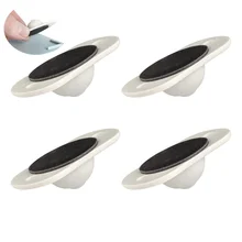 Poulie à roulettes universelle 360 degrés, 4 pièces, boîte de rangement collante à faible bruit, poulie en acier inoxydable/poulie en plastique