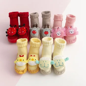

Winter Thicken Cotton Newborn Baby Socks Toddler Baby Girls Boys Socks Soft Baby Floor Socks Warm Clothes Shoes Accessories