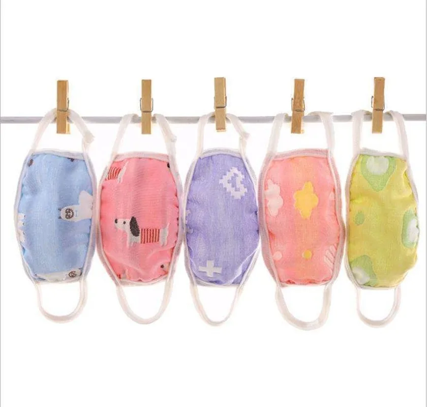 

6 Layers Gauze Baby Mouse Mask Keep Warm Protective Mask Baby Health Care