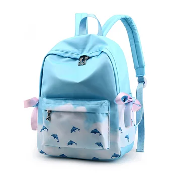 

laptop backpack school bags for teenage girls summer cute waterproof nylon backpack unicorn travel transparent backbag bookbag