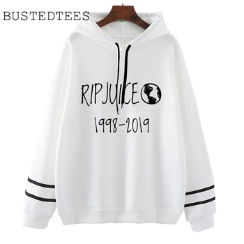 

Juice Wrld Hooded Women Hoodie Sweatshirt Long Sleeve Cotton USA Singer Juice Print Hoodies for Girls Pocket Hoodie
