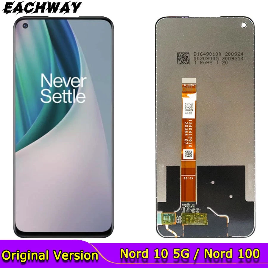 Original For Oneplus Nord N10 5g Lcd Nord N100 Display Touch Screen Digitizer Assembly Repair Be13 Be29 One Plus Nord 100 5g Mobile Phone Lcd Screens Aliexpress Original For Oneplus Nord N10 5g Lcd Nord N100 Display Touch Screen Digitizer Assembly Repair Be13 Be29 One Plus Nord 100 5g Mobile Phone Lcd Screens Aliexpress
