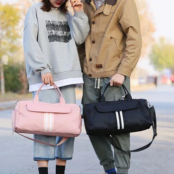 

New Fashion Dry and Wet Separation Sports Women's Fitness Bag Handbag Travel Bag Swimming Bag Luggage Bag