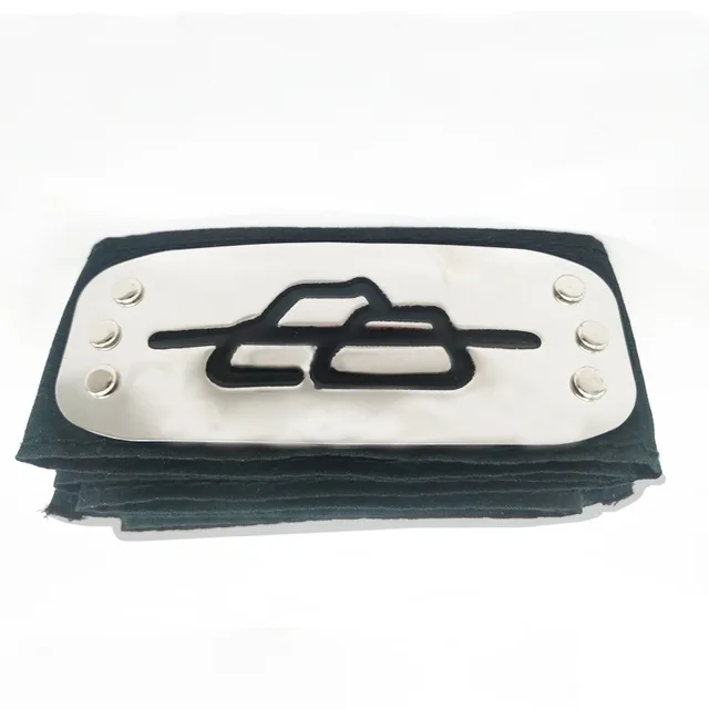 Japanese Hot Anime Uchiha Sasuke Kakashi Cosplay headband Costumes Accessories toys Props Anime headband Props 05