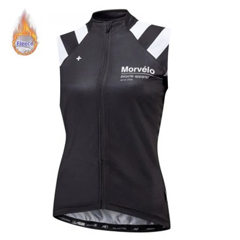 Morvelo новинка осень/зима для женщин Велоспорт Джерси тепловой флис Maillots Ciclismo без рукавов MTB горный велосипед Топы Одежда - Цвет: 11