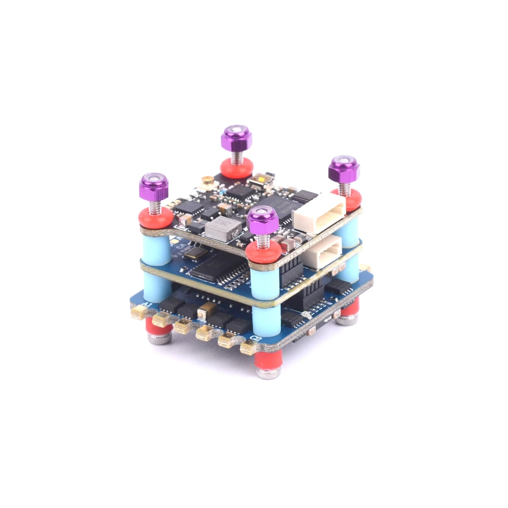 UFOFPV F405 mini Fly Tower F4 Flight Controller Tower OSD BLHELI-S Dshot600 4in1 ESC 20A 2-4S FPV Flight Tower 40CH 200mw VTX