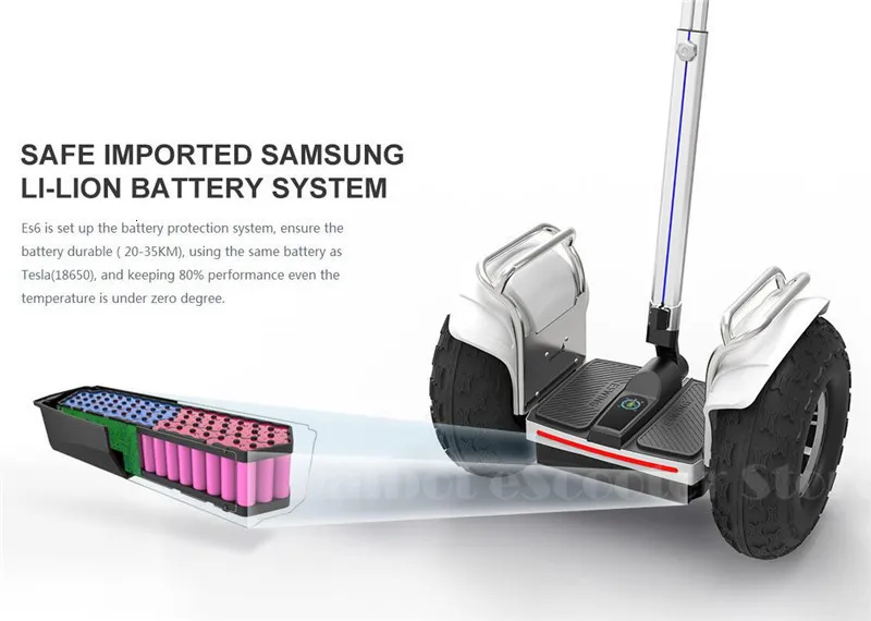 New Off Road Electric Scooter Personal Golf Carts 19 Inch Self Balancing Hoverboard 2400W Electric Golf Scooter With GPSAPP (11)