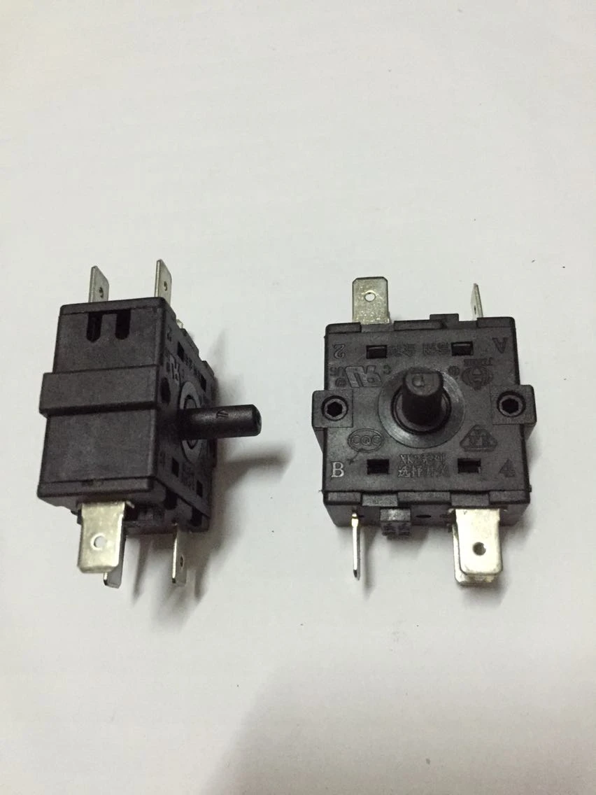 XK2 series electric heating selector switch cyclic gear 6 foot 4 gear rotary switch 15A250V