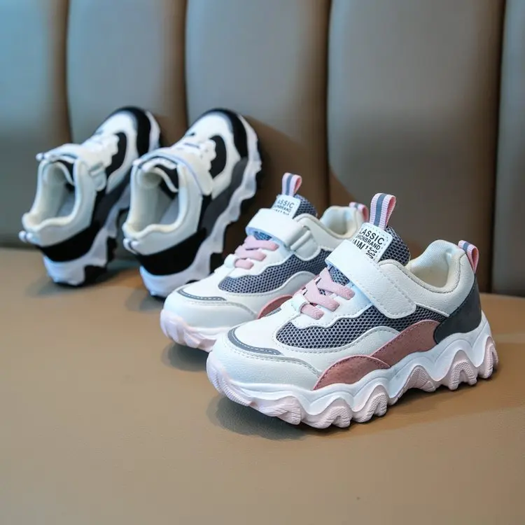 

Girls Dad Shoes Spring New Style D'lites Athletic Shoes Soft Bottom Breathable 1-2-3 Men's Small CHILDREN'S Baby Running Shoes