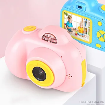 

Camera Mini Kids Camera Multi-Language Function Puzzle Game Life Record Electronic Camera Educational Toy Children'S Birthday Gi
