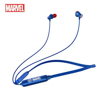 

Marvel certified iron man Bluetooth headset Panther neck hanging wireless two ear neck hanging sports running in ear