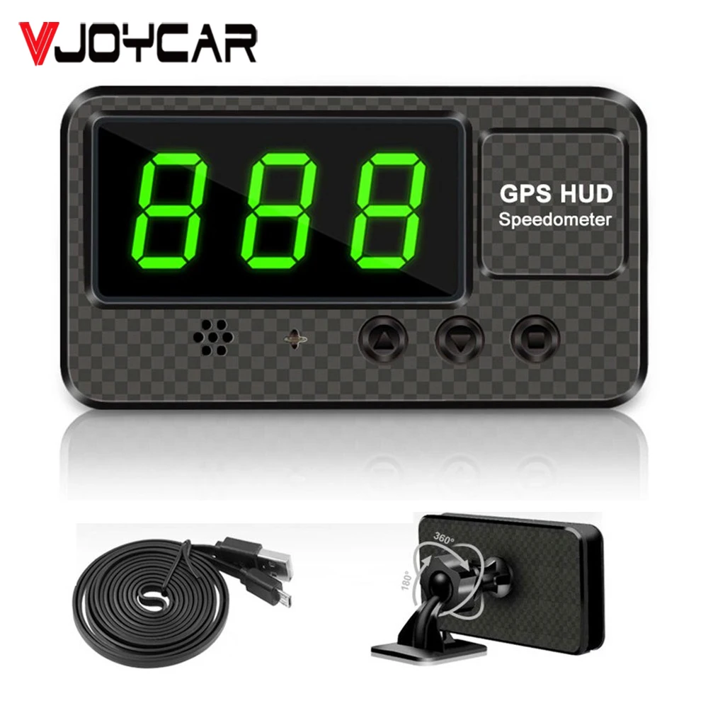 KAOLALI HUD Car Head Up Display Digital Speedometer GPS HDMI Overspeed Alarm Player for All Vehicles Bicycles