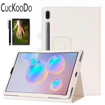 

Case For Samsung Galaxy Tab S6 10.5 Cover PU Leather Slim Folding Stand Cover for Galaxy Tab S6 10.5 inch SM-T860 T865 Tablet