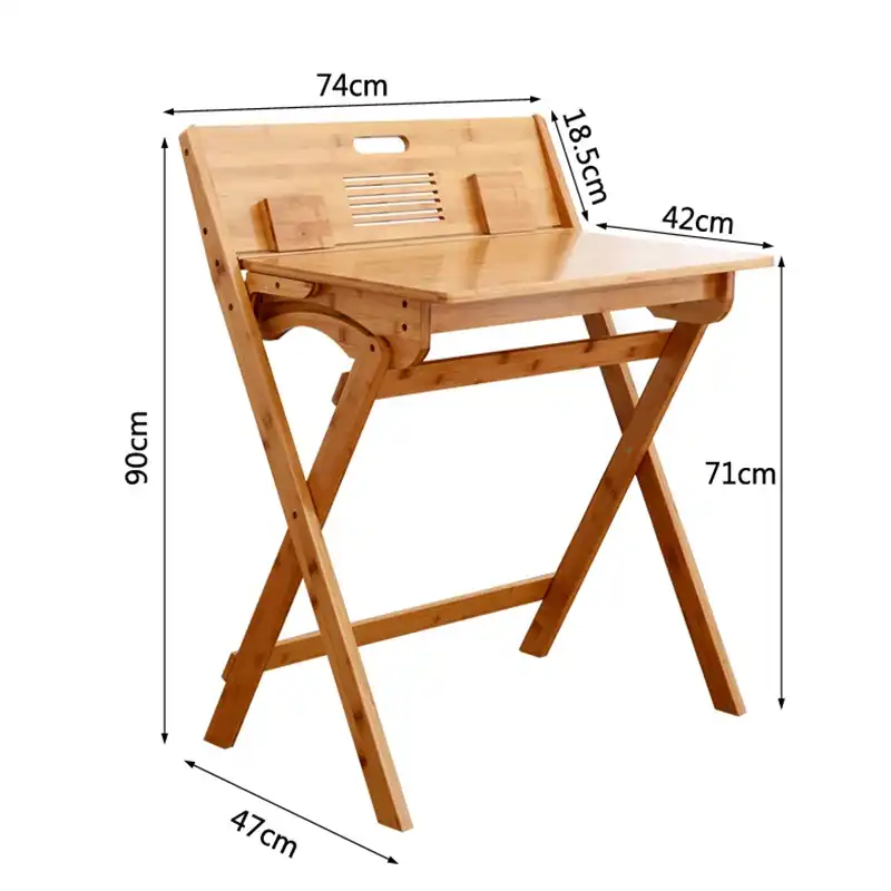 Multipurpose Folding Study Desk Portable Bamboo Writing Desk Student Learning Table Study Table For Children Table For Childrenmodern Student Desk Aliexpress