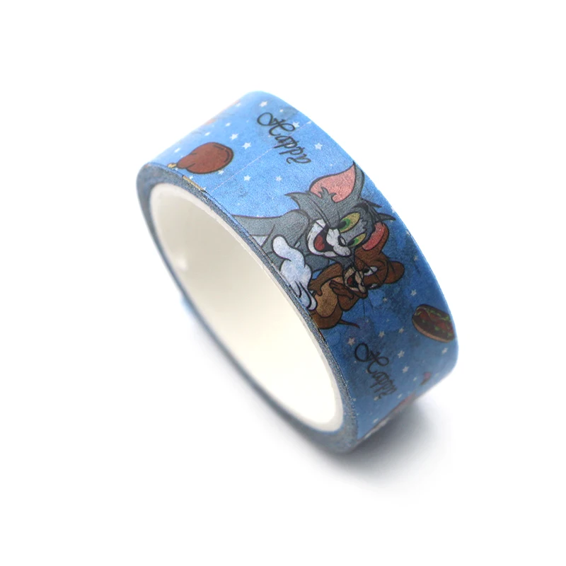 PC307 Кот милый мультфильм васи лента DIY Masking этикетка Маскировочная лента канцелярский подарок для студента