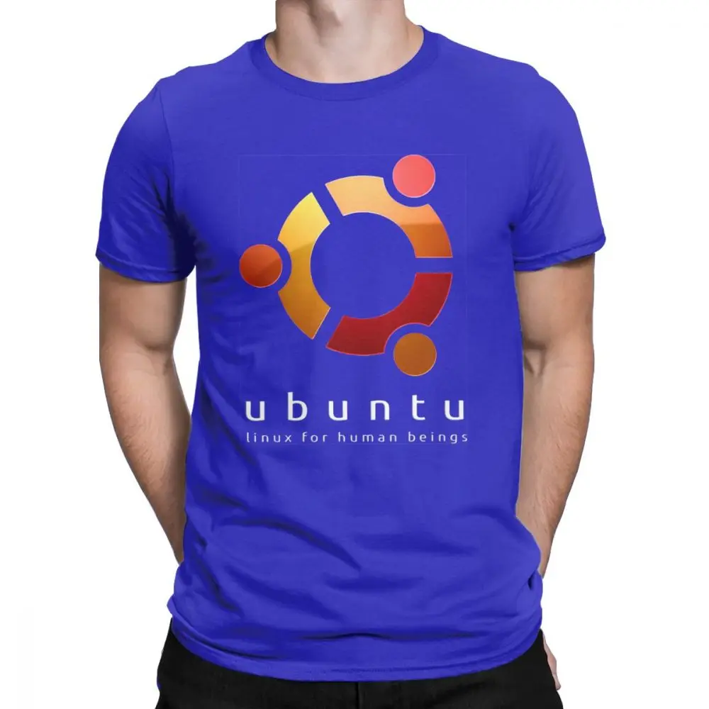 T-shirt Ubuntu Linux Homme - Ringer Noir - Tailles S à 3XL - Neuf