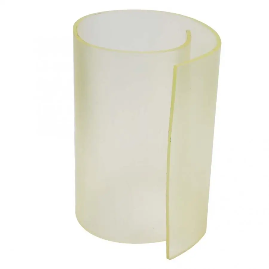 0.5x500x500mm Polyurethane Sheet High Quality Polyurethane Sorbothane Sheet film Rubber Chemical Resistance Yellow
