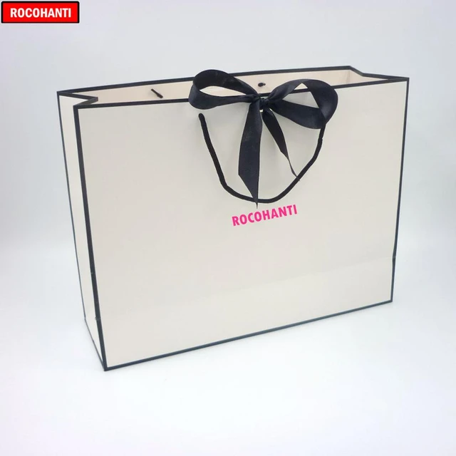 Aggregate more than 145 white paper gift bags super hot kidsdream.edu.vn