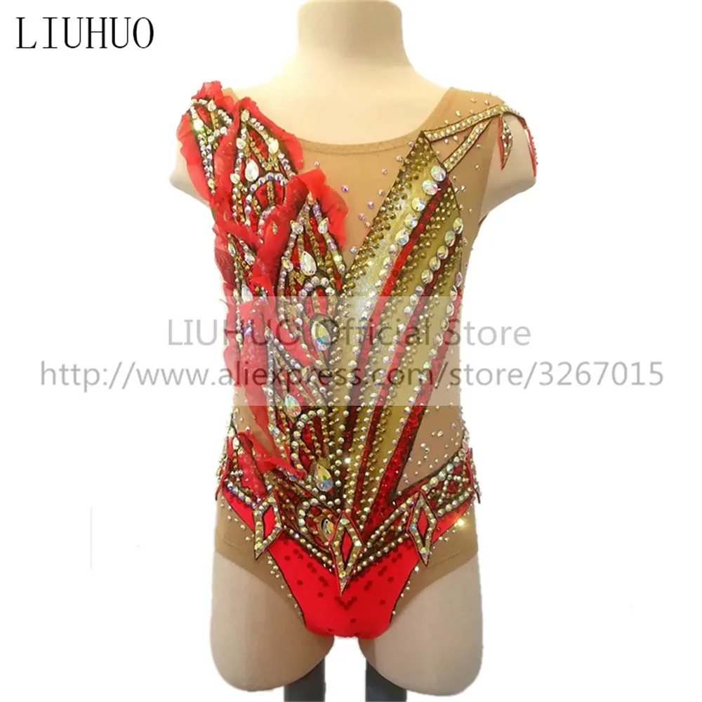 LIUHUO Girls Rhythmic Gymnastics Leotards Purple Women Dance Costumes  Competition : : Clothing, Shoes & Accessories