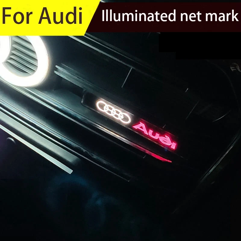 

2019 New Illuminated car light Sline modified LED medium streamer for Audi A3 A4 A4L A6L TT Q3 Q5 Q7 A5 A7 RS3 RS4 RS5 RS6