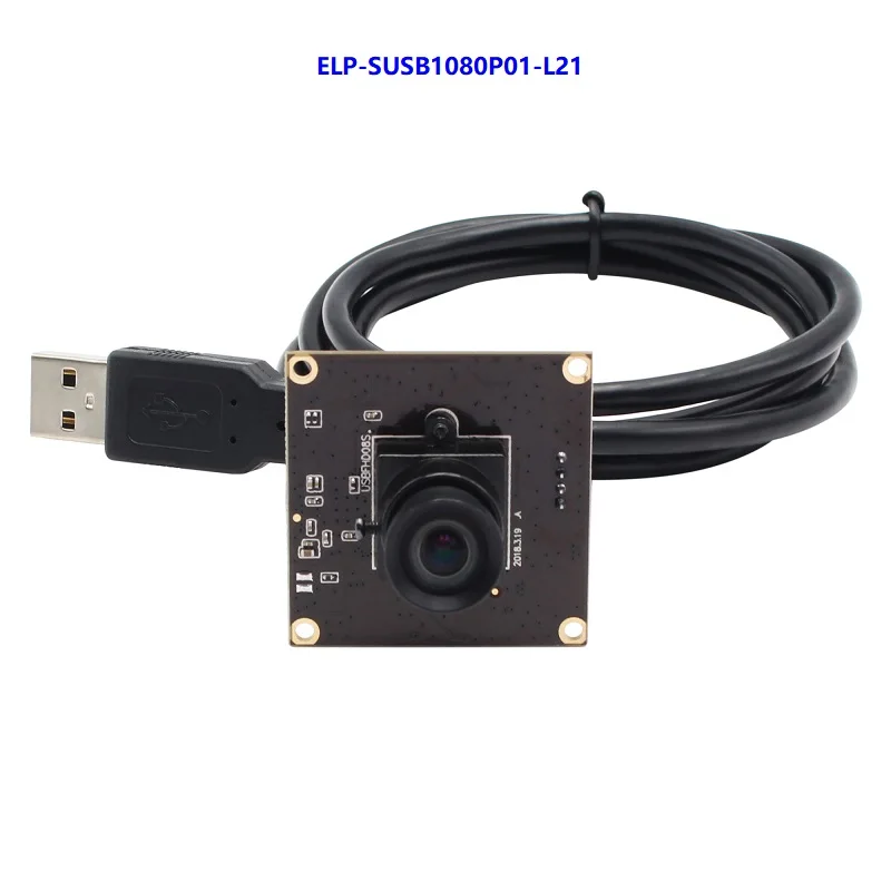 ELP Full HD 1080P низкое освещение цветной промышленный цифровой фотоаппарат USB 3,0 модуль камеры - Цвет: SUSB1080P01-L21