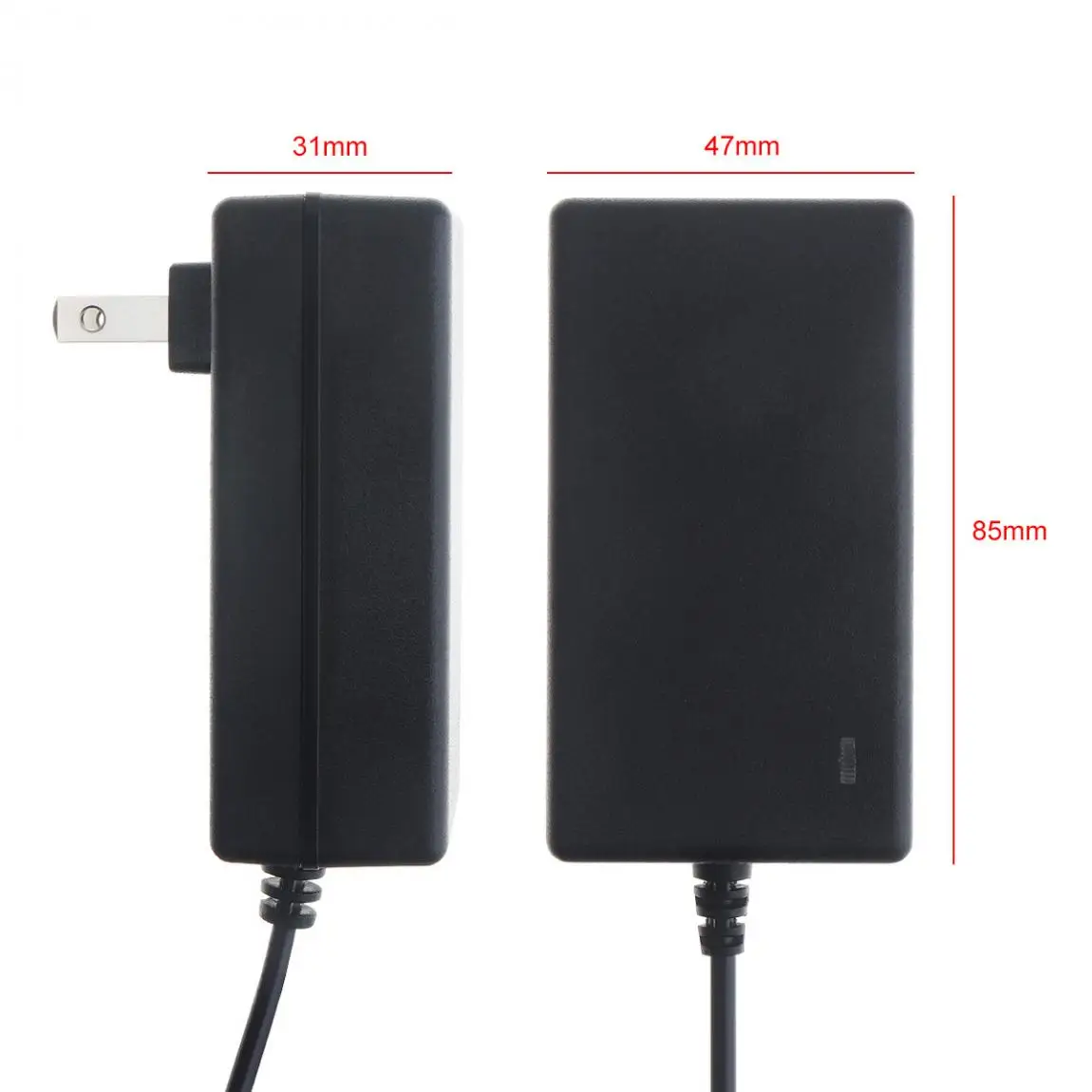 90cm Chargers 16.8V Power Adapter Charger with EU Plug and US Plug for Lithium Electric Drill / Electric Screwdriver