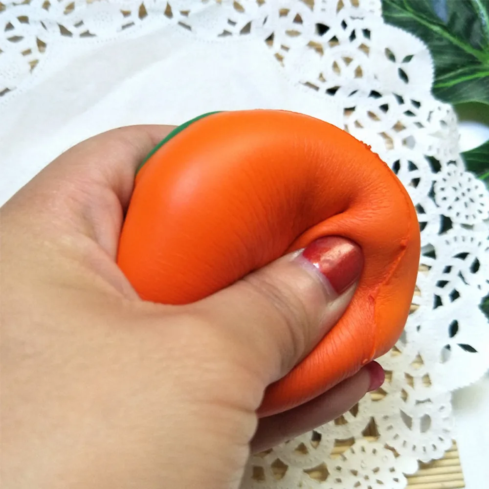 Red Apple Slow Rising Fun Toys squishy Stress Reliever Decor Toys Girly Heart Pinch Fun Squeeze Food Toys #A