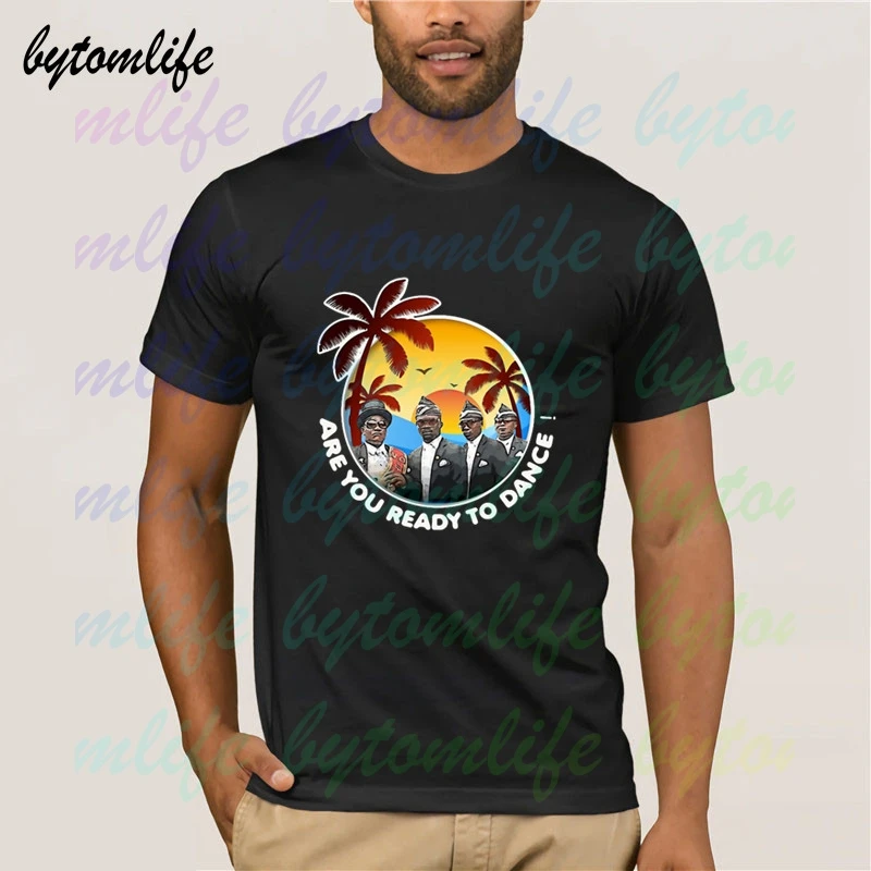 Футболка для танцев с надписью гробы ты готовы к танцу мужская летняя хлопковая