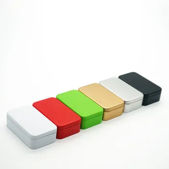 

20pcs Metal Tin Jars Iron Cookies Case Tea Box Small Things Storage Boxes Bins Candy Chocolate Organizer Biscuit Container