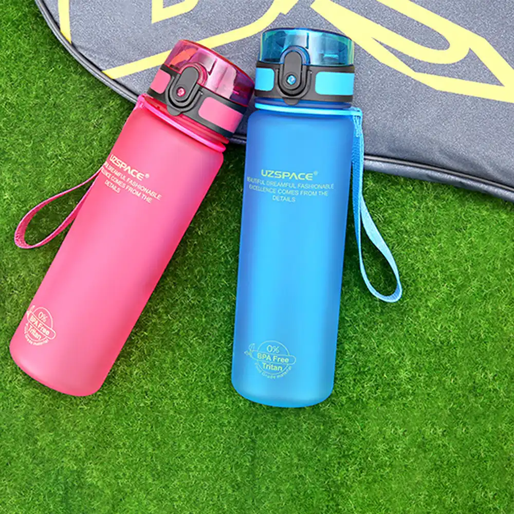 湯たんぽスポーツ飲料プロテインシェーカー女の子カップドリンク屋外旅行ポータブル漏れ防止bpaフリーtritan材料 水ボトル Aliexpress
