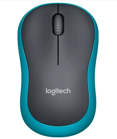 Беспроводная мышь с клавиатурой logitech MK270/M185 Combo 2,4 GHz USB приемник отключение-бесплатное подключение для ПК ноутбука домашнего использования - Цвет: M185 Mouse - Blue