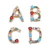 Juya Hand made Rainbow Crystals Opal Gems 26 Alphabet Letters Initial Charms For DIY Name Jewelry Making Supplies ► Photo 2/6