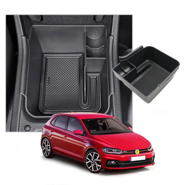 RUIYA für VW Polo MK6 2018-2023 / Taigo Car Armrest Box Storage Central  Control Container Auto Interior Polo MK6 Zubehör - AliExpress